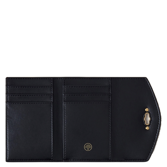 Mulberry Darley Folded Multi-Card Wallet Ebony